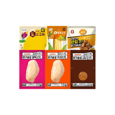 [특가] 상온보관 닭가슴살 / 농산물 10팩 골라담기